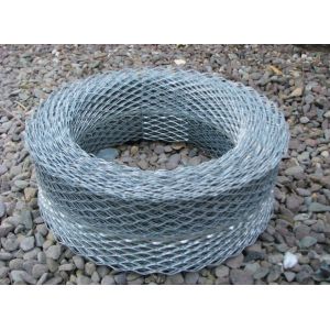 Cheap Light Galvanized Expanded Metal Lath Roll 102mm X 20m For Wall Reinforcement for sale
