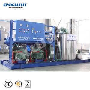 Industrial Cooling Solution 10T/Day Containerized Flake Ice Machine with Air