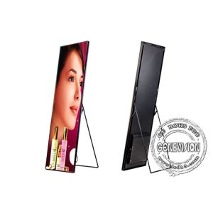 P3 LED Sign Poster Screen Kiosk Digital Signage 1500 Nits Indoor Portable