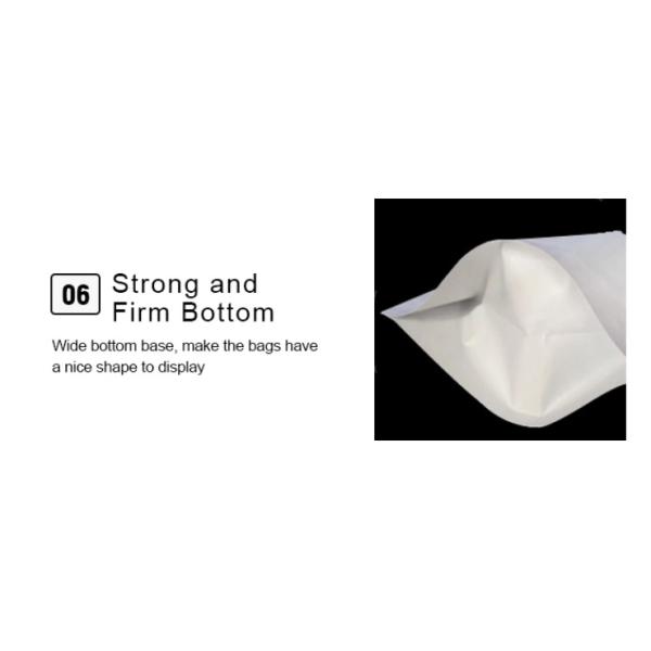 Stand Alone Zipper Top Aluminized Popcorn Snack Bags