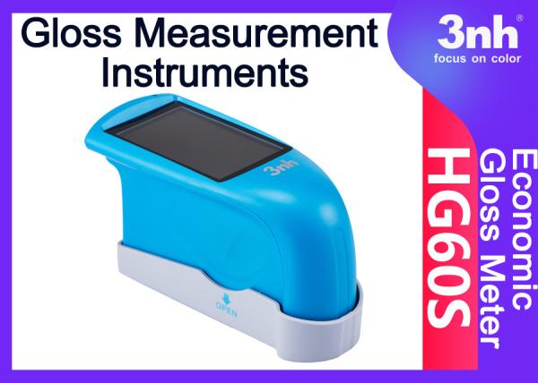 Quality 60 ° USB / RS-232 Gloss Measurement Instruments Glass Marble Plastic Paint Film Gloss Reader HG60S wholesale
