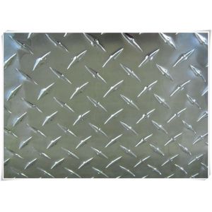 Cheap Colding Working 3000 Series Aluminum Alloy Sheet Tread Plate Reflective Five Bars for sale