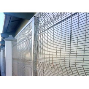 Quality 60x60mm 358 Mesh Fence Hot Dip Galvanized / Power Coated Wire For Airport Security wholesale
