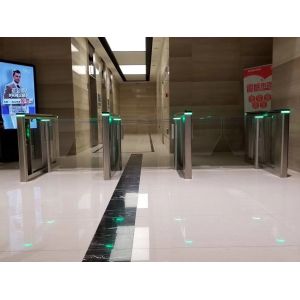 SUS304 Bidirectional Access Control Swing Gate Turnstile