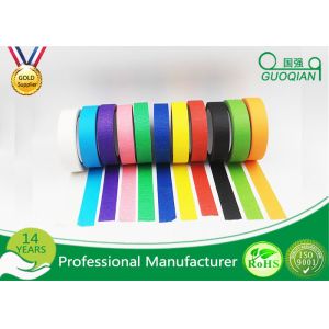 Low Adhesive Solvent - Based Acrylic Red Colorful Thin Masking Tape Crepe Paper