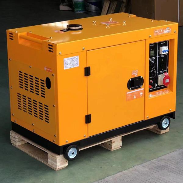 5.8KW Power Single Cylinder Diesel Generator For Single Phase / Three Phase