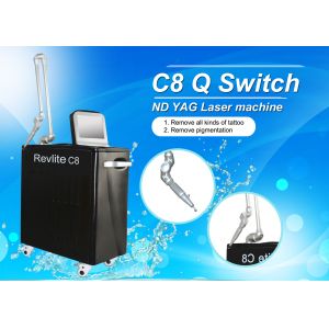 China Newest High Quality Q - Switched ND Yag Laser  Tattoo / Pigmentation Removal Machine on sale