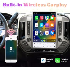 Viknav Car Radio For Chevrolet Silverado GMC Sierra (2014-2019) 14.4 Inch