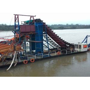 Cheap Multipurpose Gold Dredging Equipment Dismountable Structure Hydraulic Mechanical for sale