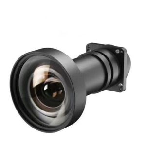 China HD All Glass All Metal External Projector Fisheye Lens Short Focus on sale