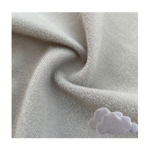 100% Polyester Velvet Knit Fabric 145-155cm Width For Doll