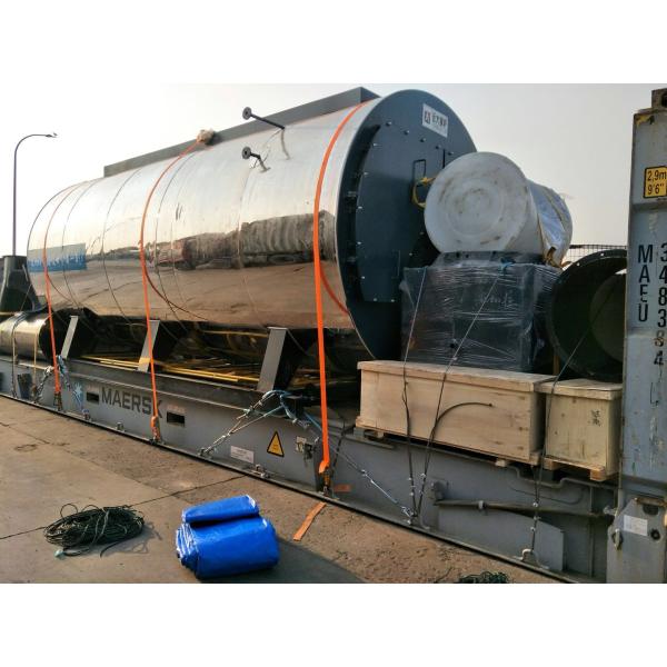 Fire Tube Hot Water Boiler Low Running Cost 3500 Kw ASME Certification