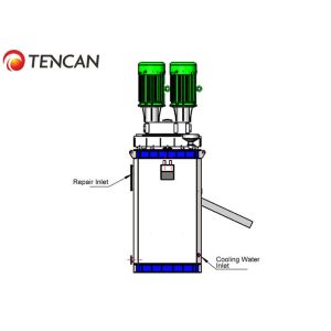 Tencan 12000L 220KW 4.5-6.5 T/H Capacity Kaolin Grinding Macine, Colliding Cell