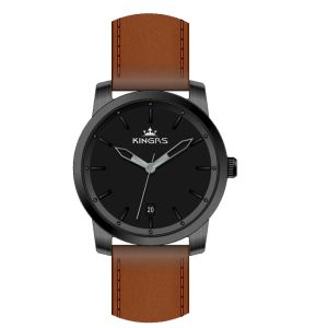 China Movement Black 304 Stainless Steel Watches For Boys Custom Logo on sale