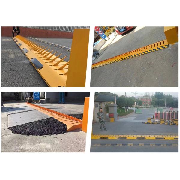 Waterproof Traffic Spikes Road Barrier 4 meters Tire Killerwith Remote Control