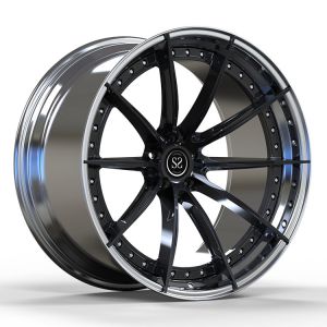 Lamborghini Urus Polish 2-PC 5 X 130 Alloy Wheels Staggered 19 And 21 Inches