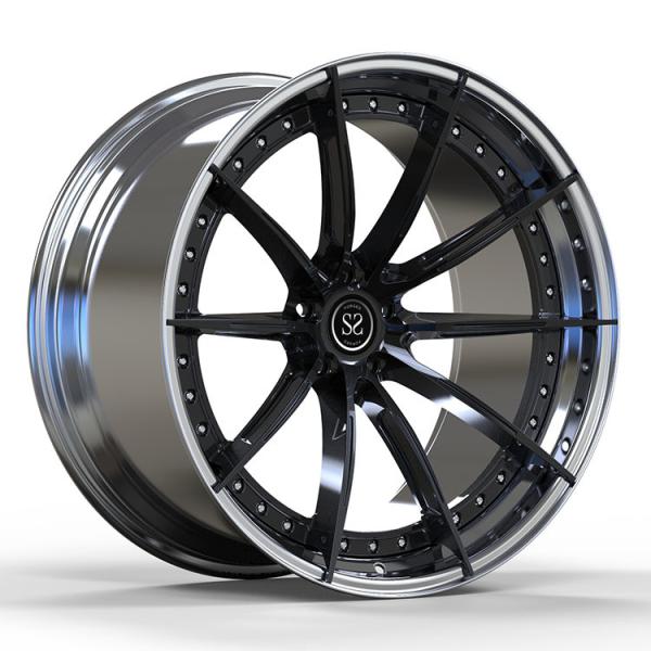Quality Lamborghini Urus Polish 2-PC 5 X 130 Alloy Wheels Staggered 19 And 21 Inches wholesale