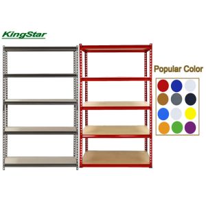 Customized Household Boltless Racking System 175 Kg Capa 90Lx35Wx180Hcm