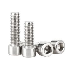 China GB Standard M3-M12 304 Stainless Steel Hex Socket Fillister Cap Head Threaded Bolt A2-70 on sale