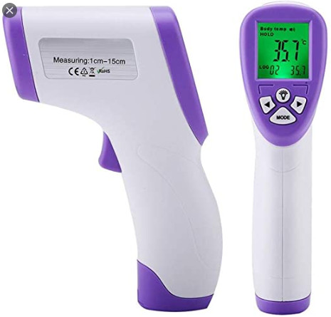 Quality No Contact Infrared Thermometer Medical Use With Data Retention Function wholesale