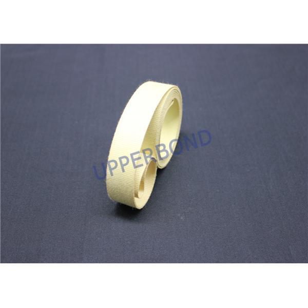 Endless Woven Garniture Tape / Kevlar Adhesive Tape For Tobacco Industry