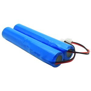 Stick Type 6.4 V Cylindrical LiFePO4 Battery 6600mAh JST VH 2P Connector