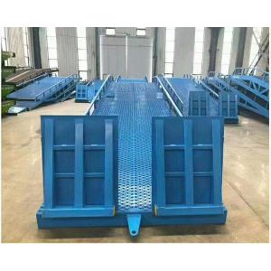 8T mobile dock leveler Warehouse Hydraulic Container Loading Ramps with CE