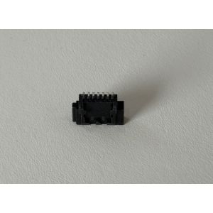 SATA 7 pin female PCB connector, 1.27mm pitch gold-plated electronic signal