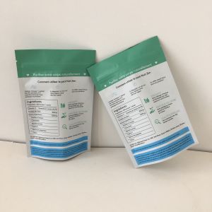 China Recycled Plastic Stand Up Food Packaging  Bag Laminated Biodegradable on sale