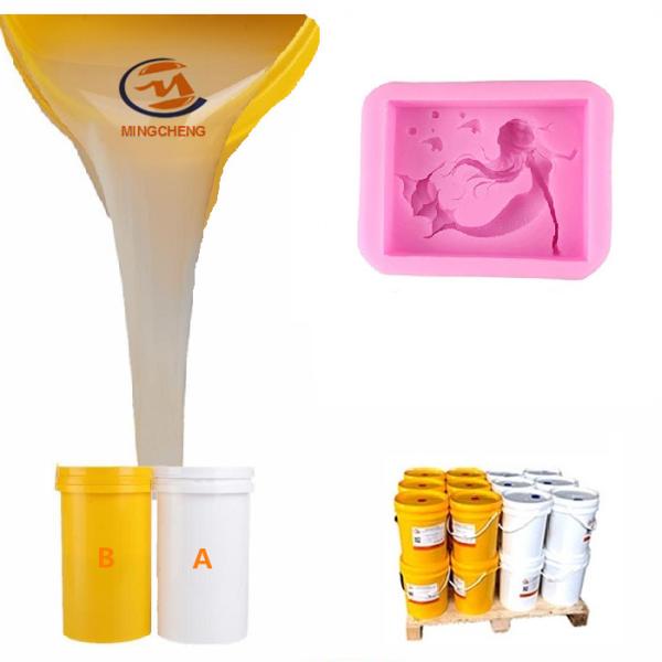 Non-Toxic Liquid Platinum Cure Silicone Rubber for Soap Molds 4-6hrs Curing Time