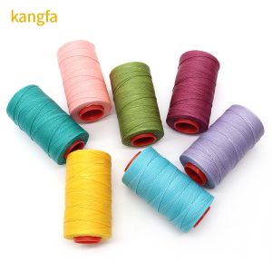 210D Sewing Waxed Thread for Leather Craft Hand Stitching Cords AWL Shoes Bags