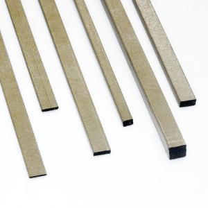 China Great Conductivity Emi Gasket Square Shape Foam With Fabric Wrapped on sale