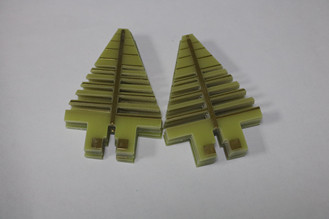 Quality 2 Layer Rogers 4350 PCB With 0.5OZ Copper RF PCB Board 0.2-2mm+/-10% wholesale