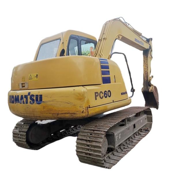 2017 Good Health 6 Ton Komatsu PC 60 Used Excavator with Cummins Engine Made in