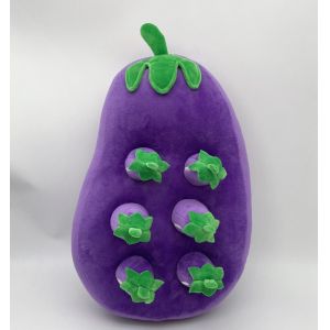 10 Carrots Plush Pet Chew Toys For Small Medium Dogs Teething Training