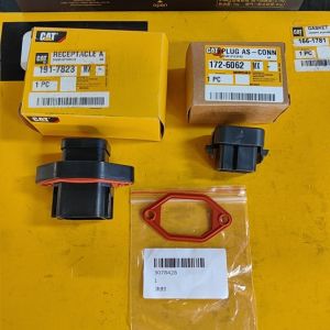 China Caterpillar C9 injector harness connector 191-7823, injector harness gasket 307-8428, injector harness connector lock 172-6062 on sale