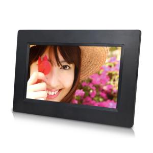 Cheap 7 Inch Digital Photo Frame With Button for Advertising with Loop Video Feature for sale