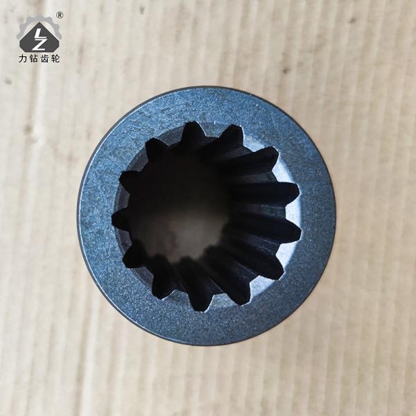 Excavator E200B Splined Shaft And Sleeve Travel Rotary Double Tooth