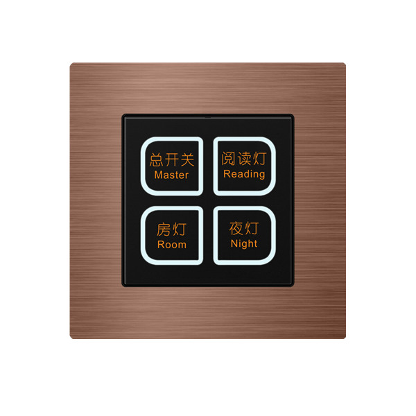 Quality Smart Laffey Wall Switch , Aluminum 12V Electrical Smart Switch wholesale