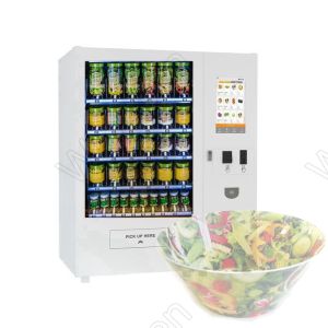 Touch Screen Credit Card Salad Jar Vending Machine