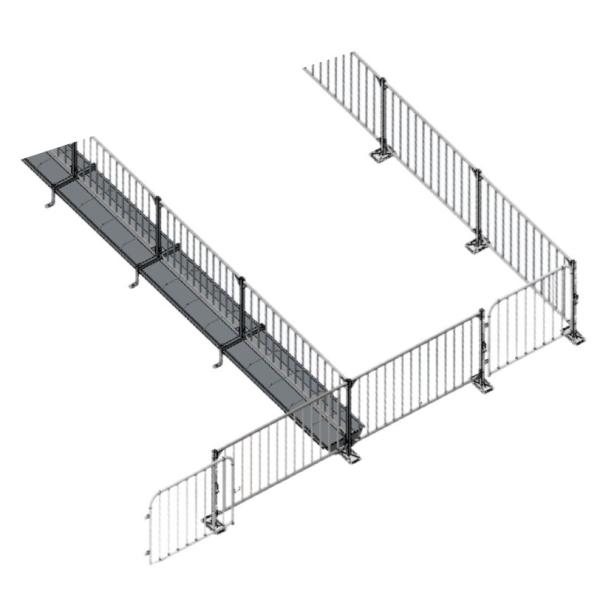 Quality Pig Farm Customized Size Swine Cage Crate With Concrete Slatted Floor wholesale