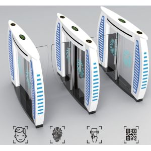 Cheap Sailboat Shaped Speed Gate Turnstile Access Security Gate for Safety Entrance &amp; Eixt Control for sale