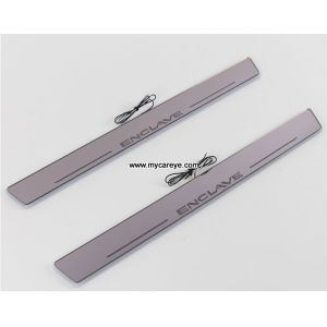 Buick Enclave car accessory upgrade LED lights auto door sill scuff plate