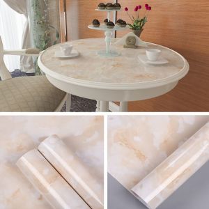 High Glossy and Matt Marble Design Decorative Stickers for Furniture Decor
