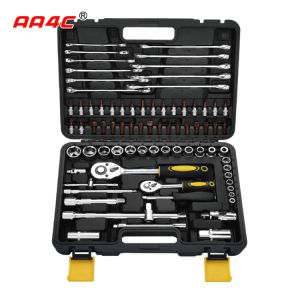 AA4C 78pcs auto repair tool kit shelf hardware hand tools workbench tools A1