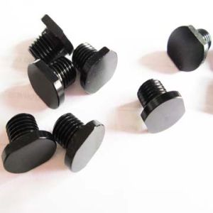 CNC machined billet aluminum plug, Toy Gun Parts