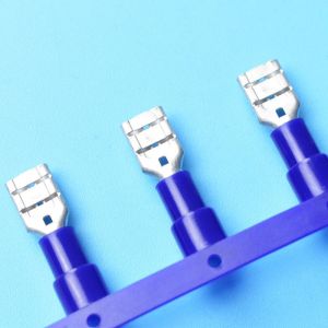 Nylon Insulated Sleeve 6.3Mm Crimp Faston Female Terminals Connector Spade