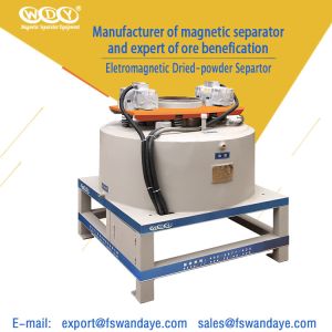 7A300 Magnetic Separator Machine E Insulation Method For Mining Industry for Dry
