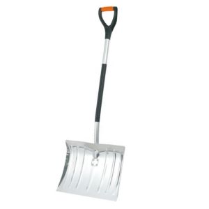 DIY Grade S-type Aluminum Snow Spade with Bend Aluminum Tube Handle Blade Length