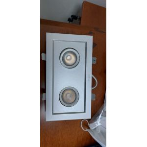 Grille 220V Led Panel Downlight Rectangular Embedded